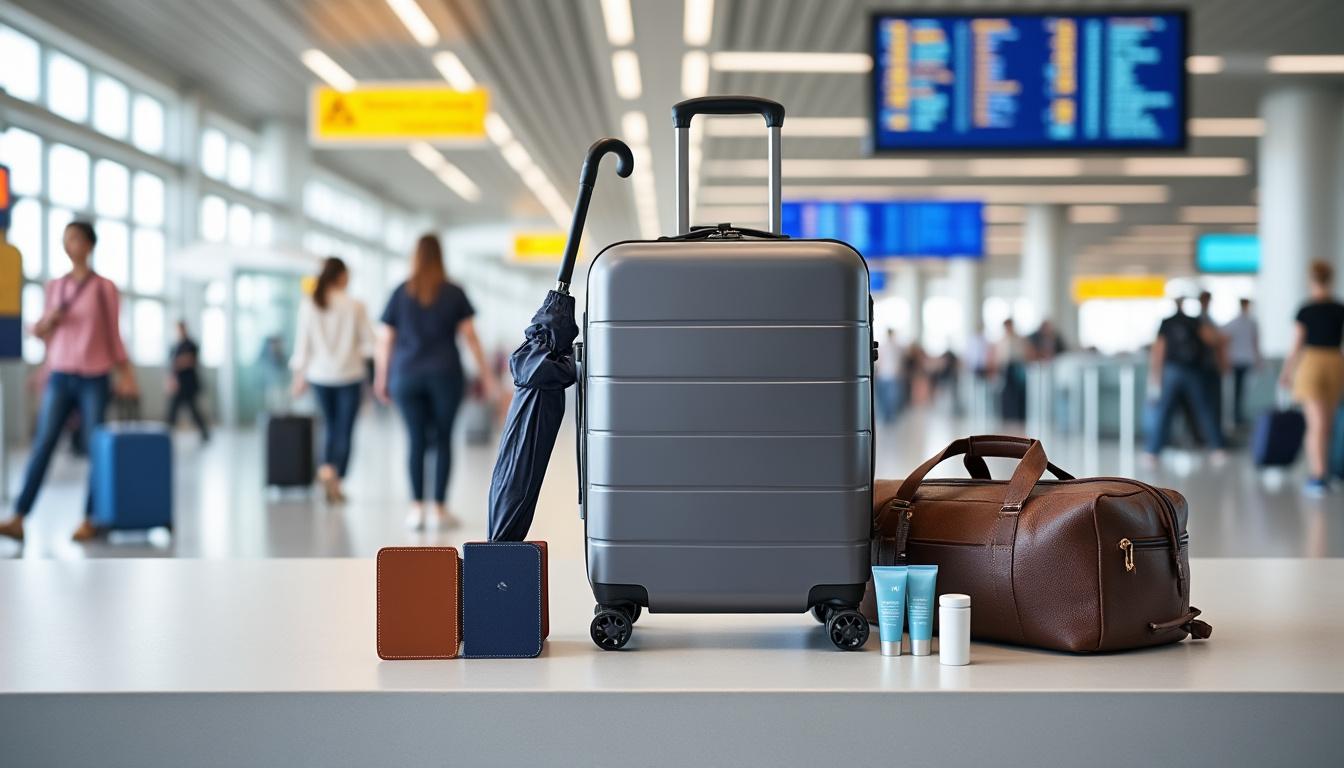découvrez notre sélection des meilleures valises cabine légères pour voyager sans effort. pratiques et stylées, ces modèles sont conçus pour faciliter vos déplacements tout en respectant les normes des compagnies aériennes. voyagez léger et avec aisance grâce à notre guide des valises incontournables.