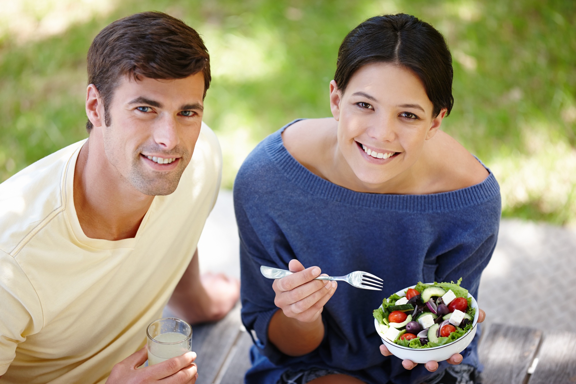 Hes as good for her health as that salad