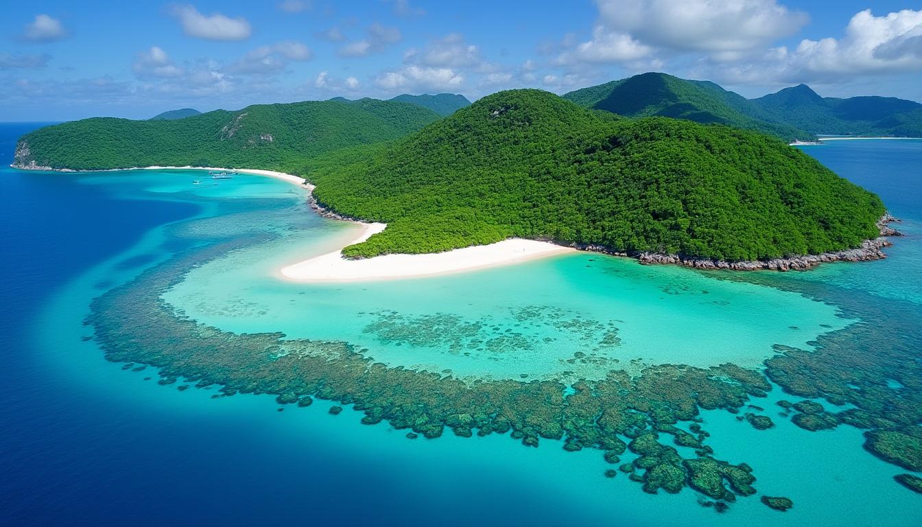explorez pulau weh à sumatra, une île indonésienne idyllique prisée des plongeurs pour ses eaux cristallines, ses récifs colorés et sa faune marine exceptionnelle. une destination paradisiaque pour les amoureux de la mer.