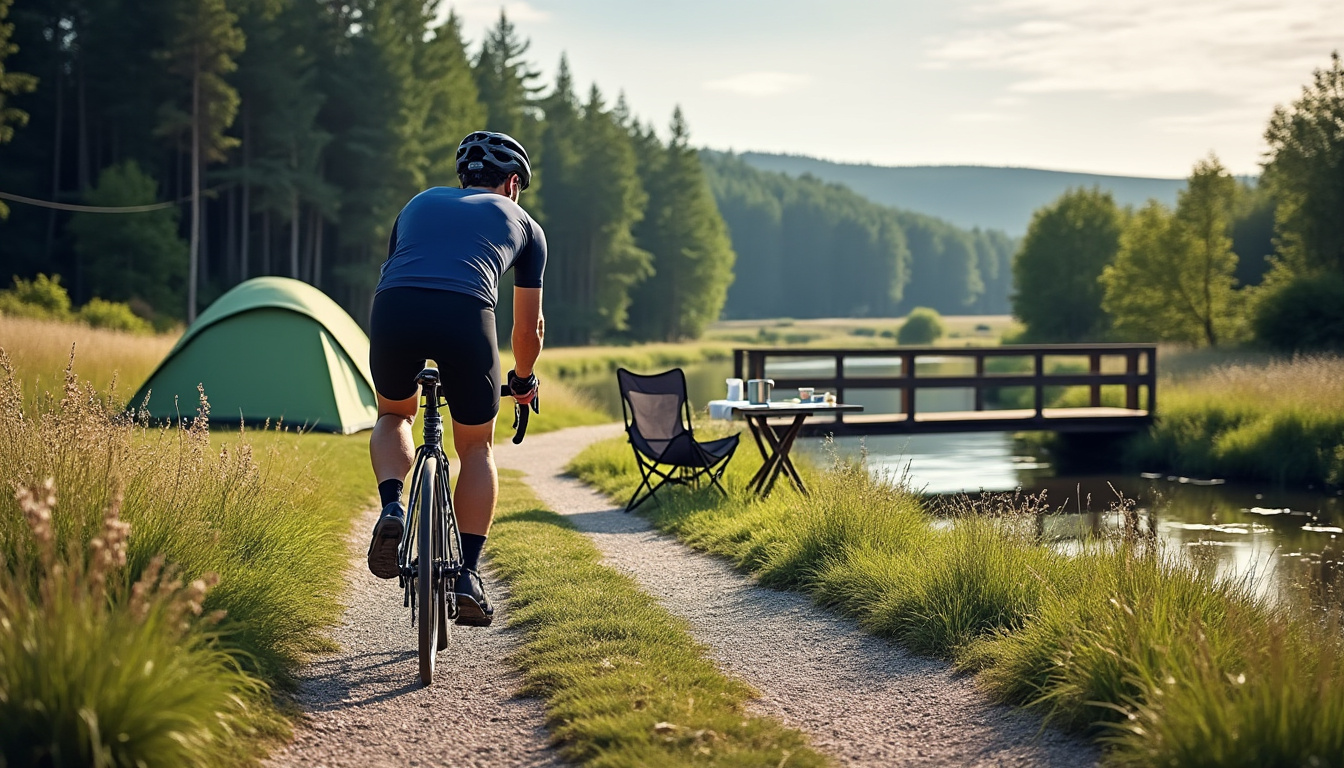 découvrez le canal de nantes à brest à vélo : profitez d’itinéraires pittoresques, du charme du camping en pleine nature et de moments de détente au fil de l’eau. une escapade idéale pour les amoureux du grand air en quête d’aventure et de tranquillité.