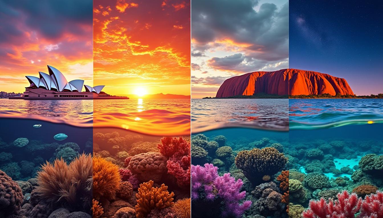 découvrez les monuments célèbres d'australie et explorez les meilleurs endroits pour créer des souvenirs inoubliables lors de votre voyage sur ce continent fascinant.