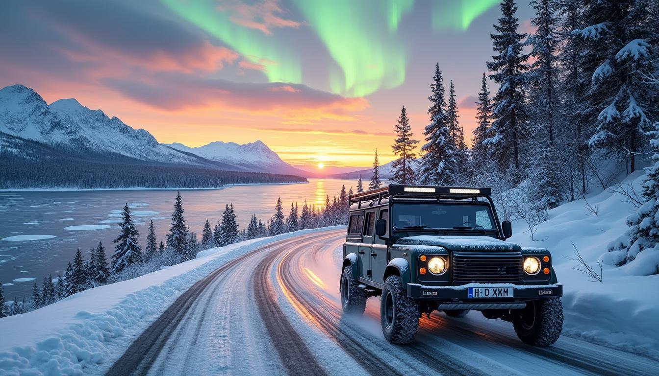 découvrez la magie de l'hiver en suède avec un road trip d'une semaine, entre paysages enneigés, aurores boréales et aventures inoubliables.