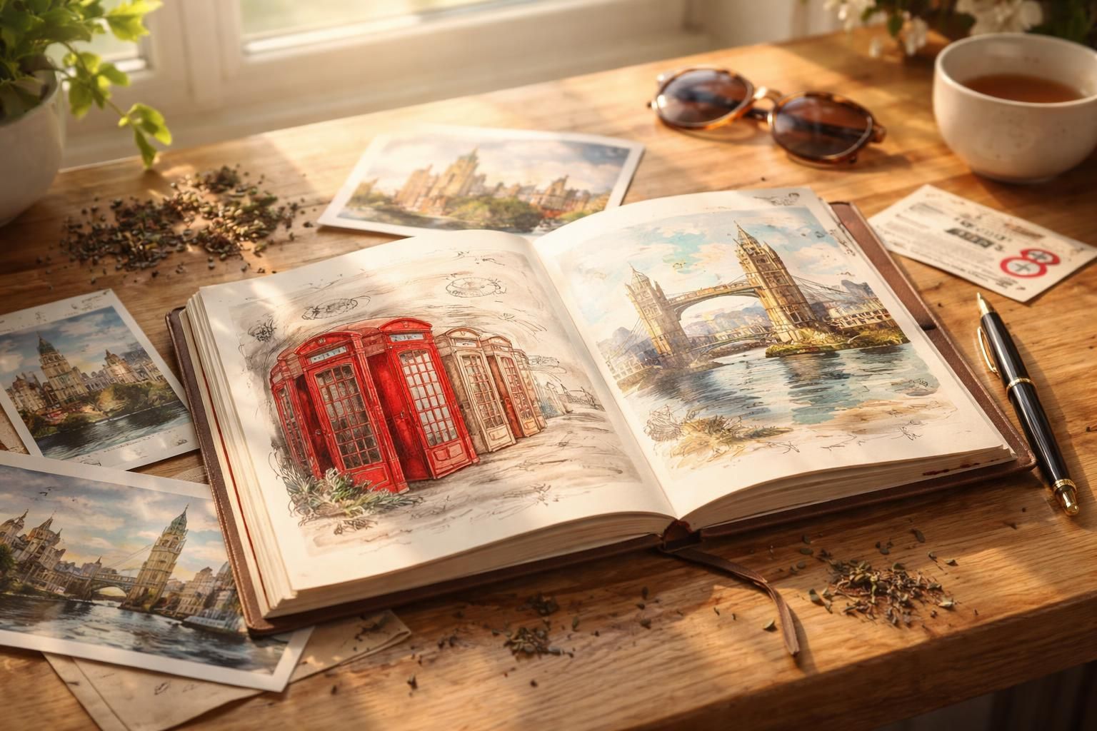 apprenez à créer un carnet de voyage unique pour londres afin de capturer et préserver tous vos souvenirs inoubliables.