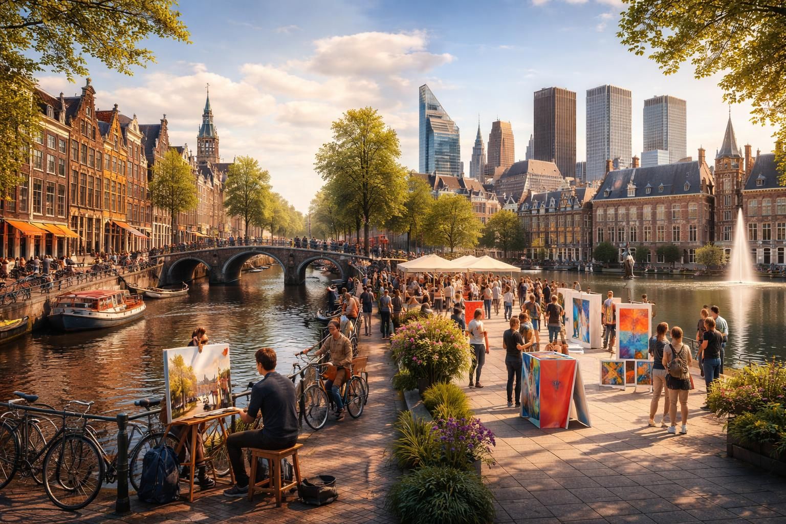 découvrez comment le choix entre amsterdam et la haye en tant que capitale influence profondément la culture et l'identité des pays-bas.