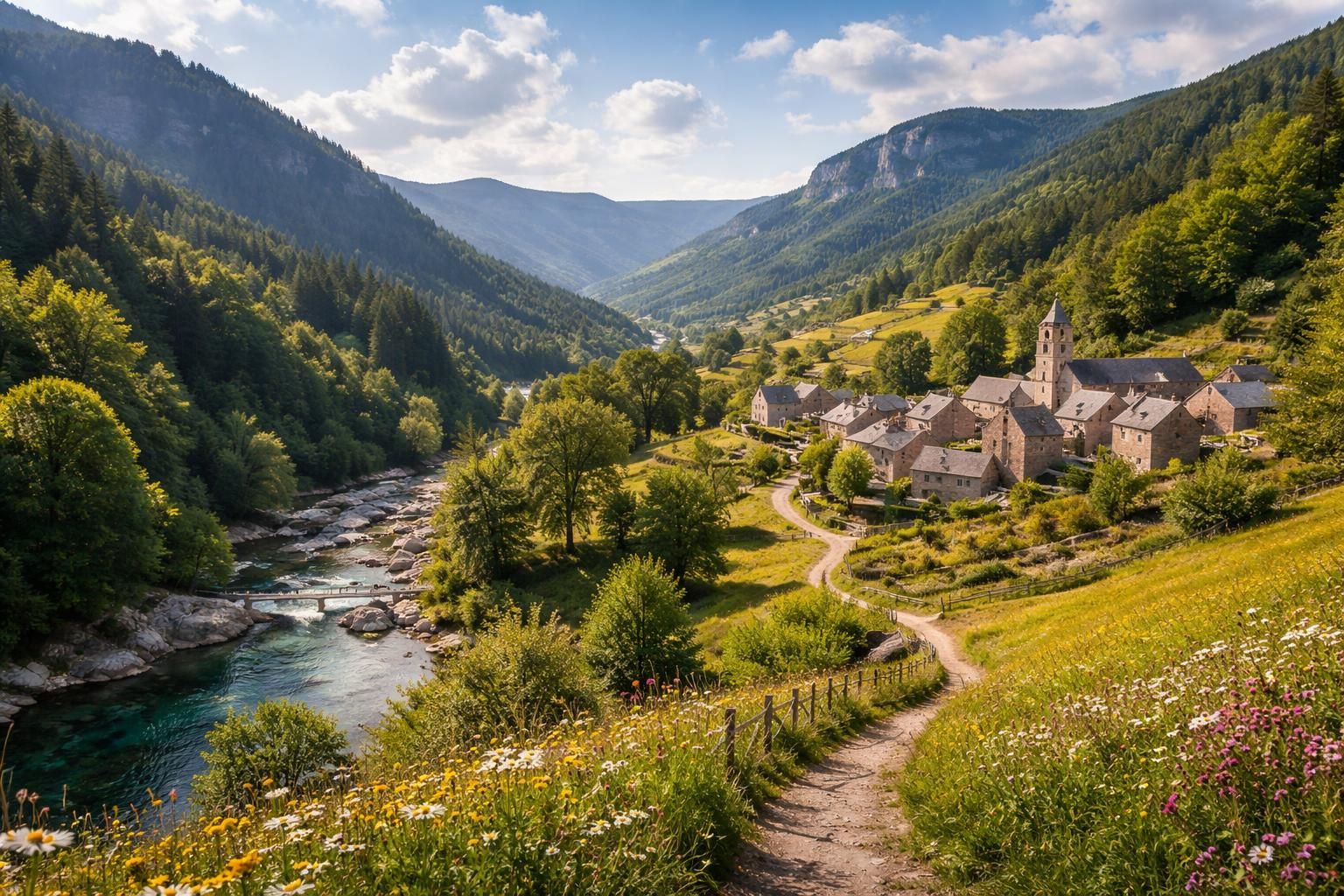 explorez les plus beaux sites de lozère et vivez un week-end inoubliable entre nature, patrimoine et paysages exceptionnels.