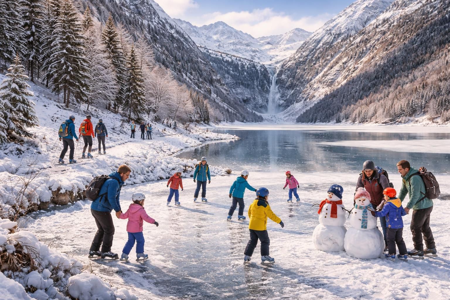 découvrez des activités familiales hivernales au lac d'oô alliant plaisir et sécurité pour tous les âges. profitez d'une escapade fun en pleine nature, adaptée aux enfants et aux adultes.