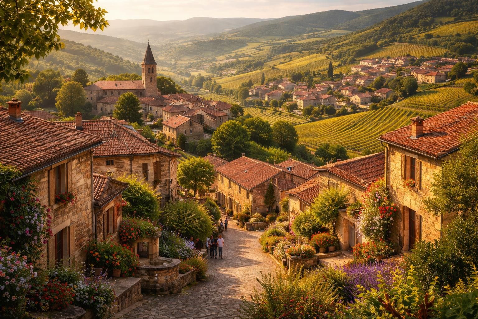 découvrez les plus beaux villages du beaujolais, leur charme authentique et leur patrimoine unique qui séduisent les visiteurs en quête d'authenticité et de paysages pittoresques.