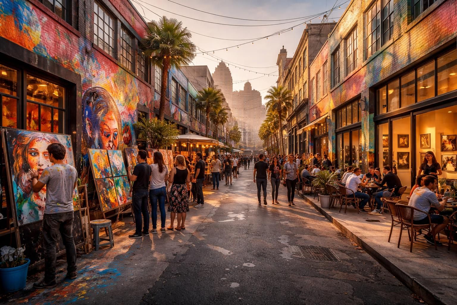 découvrez pourquoi le arts district à dtla est un lieu incontournable pour les amateurs d'art, avec ses galeries, street art et événements culturels uniques.