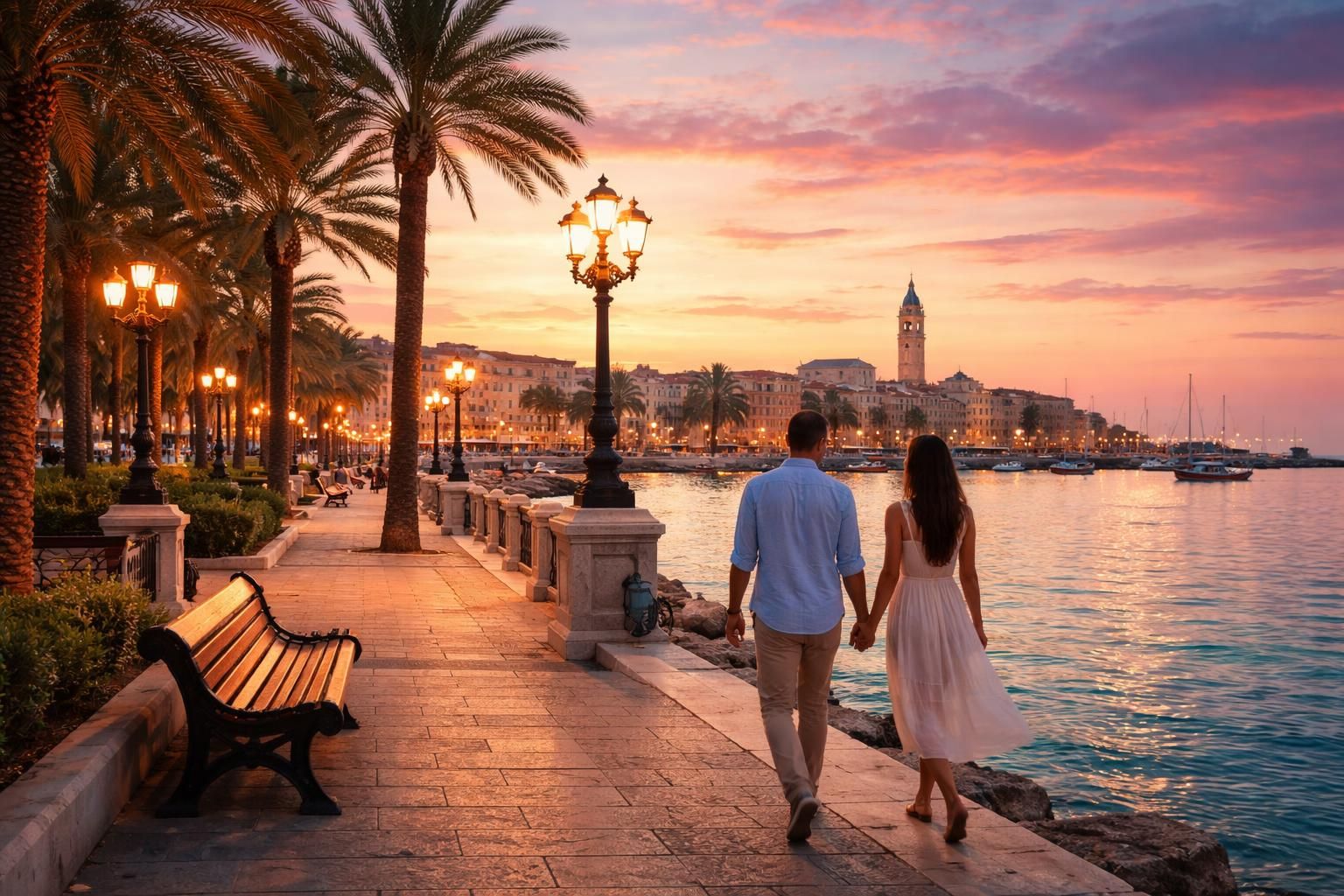 découvrez pourquoi le lungomare de bari est le cadre parfait pour une promenade romantique alliant paysages magnifiques, ambiance paisible et moments inoubliables à deux.
