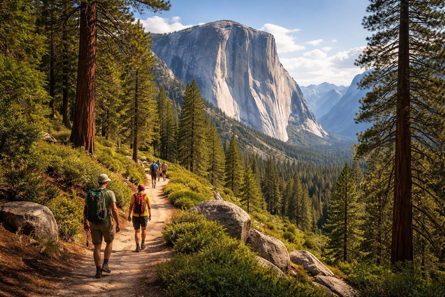 découvrez les meilleures randonnées autour du yosemite national park et explorez les sentiers incontournables menant à el capitan, un site spectaculaire à ne pas manquer pour les amateurs de nature et d'aventure.