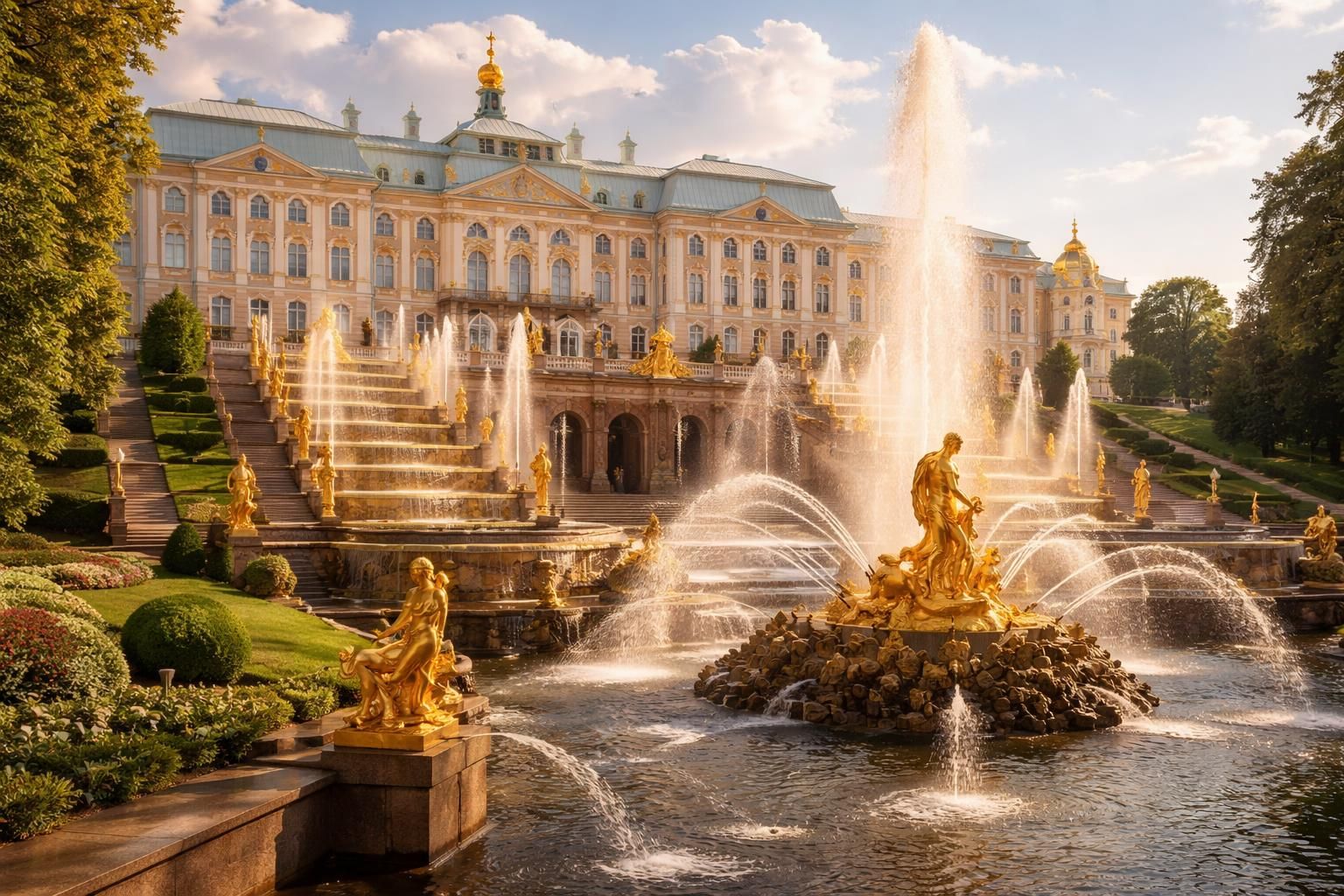 découvrez les plus belles photos de peterhof petrodvorets, un joyau architectural et naturel à ne pas manquer lors de votre visite en russie.