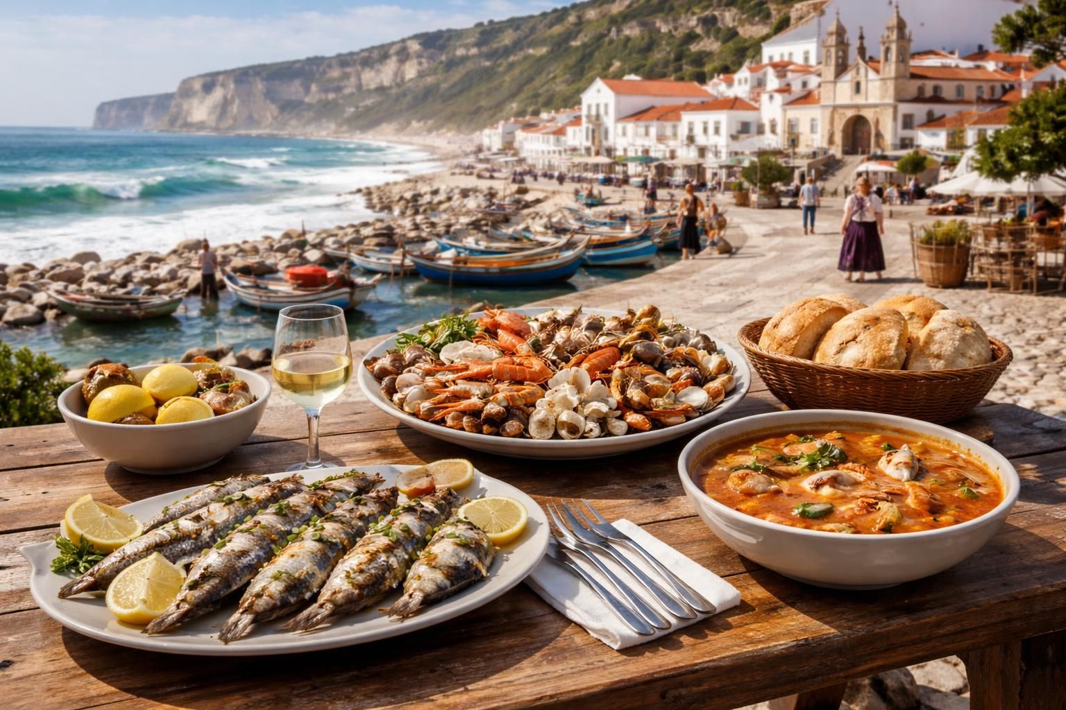 découvrez nazaré au portugal, un lieu où la gastronomie maritime authentique se mêle au riche patrimoine local pour une expérience culturelle et culinaire unique.