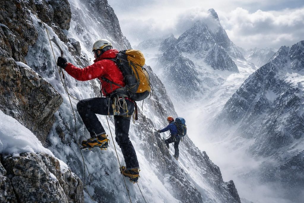 découvrez les défis et enjeux de l'escalade en haute montagne, et comprenez l'importance de l'altitude dans cette aventure extrême.