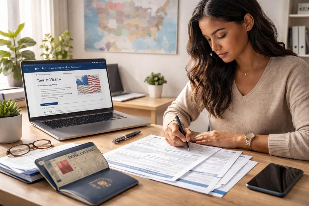 découvrez tout ce qu'il faut savoir sur le visa touriste américain valable 10 ans : procédure, conseils et astuces pour réussir votre première demande.