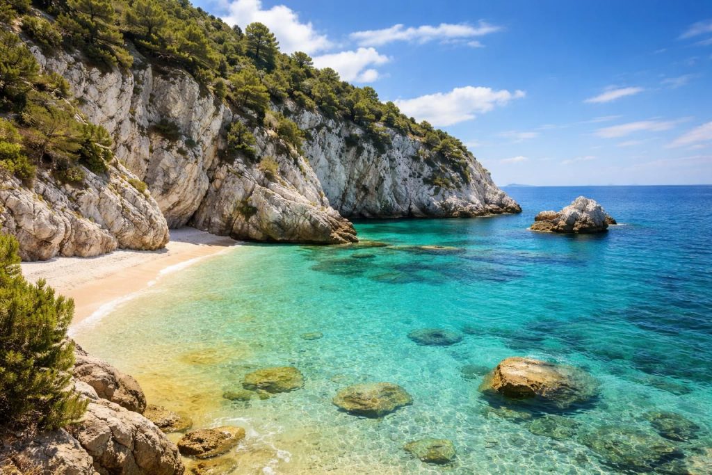 découvrez xigia sulfur beach, un paradis caché sur l'île de zakynthos, célèbre pour ses eaux soufrées aux bienfaits naturels et son cadre idyllique.